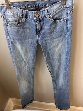 J. Crew Light Blue Straight Leg Stretch Jeans